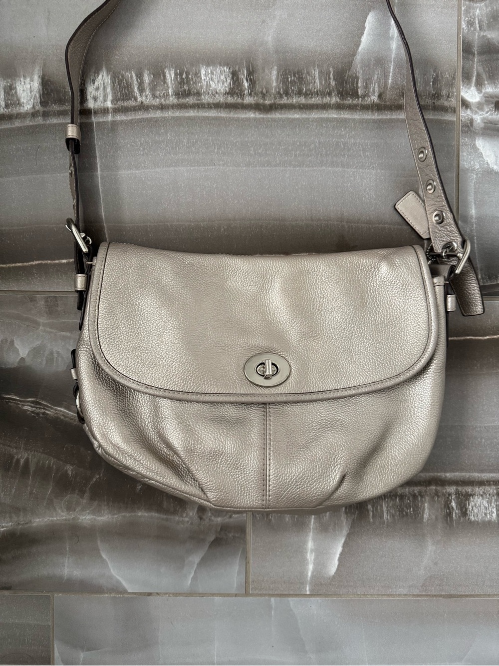 Coach Legacy Turnlock Flap Bag - Picture 2 of 10